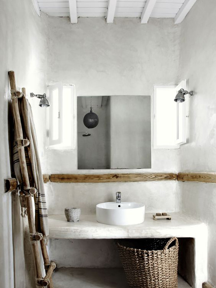 Plastered Bathroom Goodness – Indie Home Collective