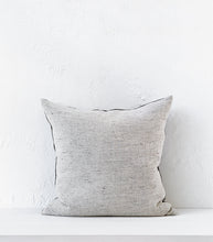 "Desert Sand' Linen Cushion w Feather Inner / 55x55cm