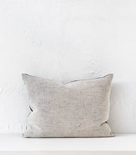 'Desert Sand" Linen Cushion w Feather Inner / 60x40cm