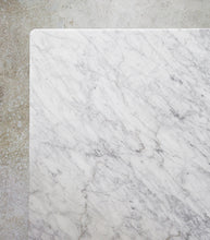 Elle Luxe Marble Rectangular Coffee Table /130x70cm / White