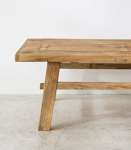 Recycled Elmwood Coffee Table / 120x70cm / Natural