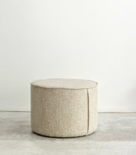 'Baja' Ottoman / NZ MADE / 60 x 45cm / Fabric - Lirna -Sable