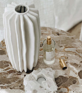 Clear Quartz Cluster T-Lite Holder