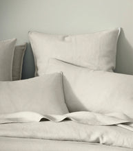 French Flax Linen / Standard Pillowcase / PAIR / Bone