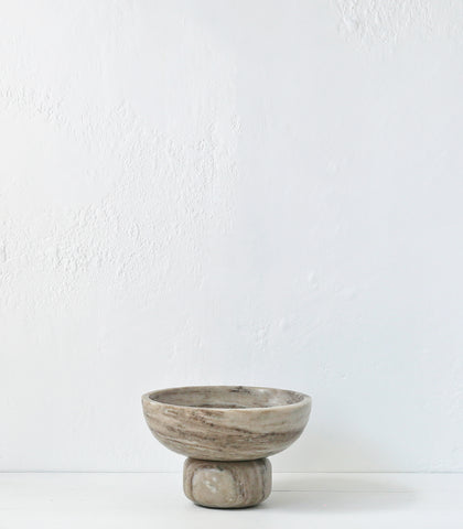 'Indra' Goblet Bowl / Oat
