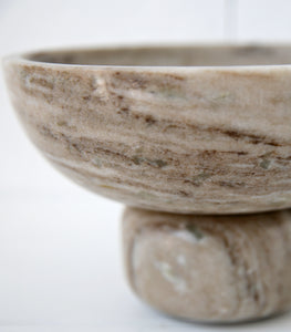 'Indra' Goblet Bowl / Oat