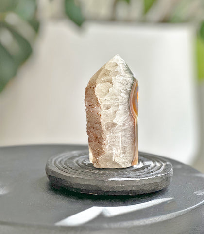 Brazilian Agate Druse Point