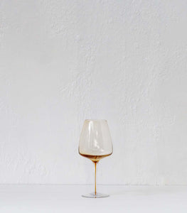 Broste / Red Wine Glass / Amber