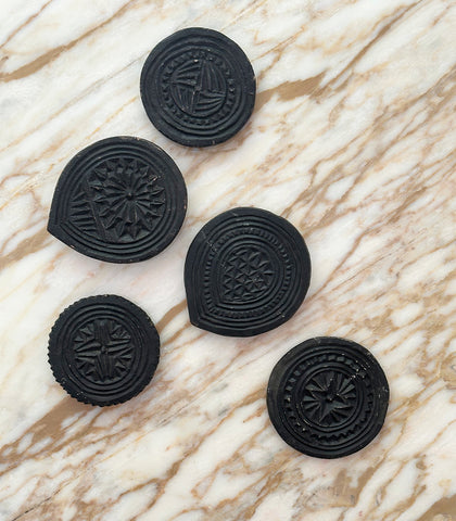 Vintage Rajasthani Stone Carved Plate / Medium