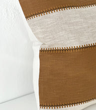 'Casa' Cushion / NZ MADE / NZ Feather Inner / 55x55cm / Clay-Natural