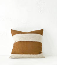 'Casa' Cushion / NZ MADE / NZ Feather Inner / 55x55cm / Clay-Natural