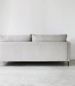 Capri Sofa w RH Chaise / NZ MADE / Fabric - Pompeii - Ecru