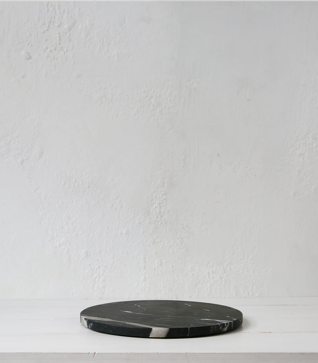 Marble Charger Plate / 30cmD / Black