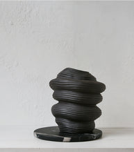 Marble Charger Plate / 30cmD / Black