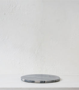 Marble Charger Plate / 30cmD / Grey