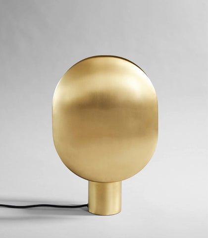 101 Copenhagen / 'Clam' Table Lamp / Brass / #hof