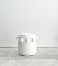 Indonesian Cog Stool / White