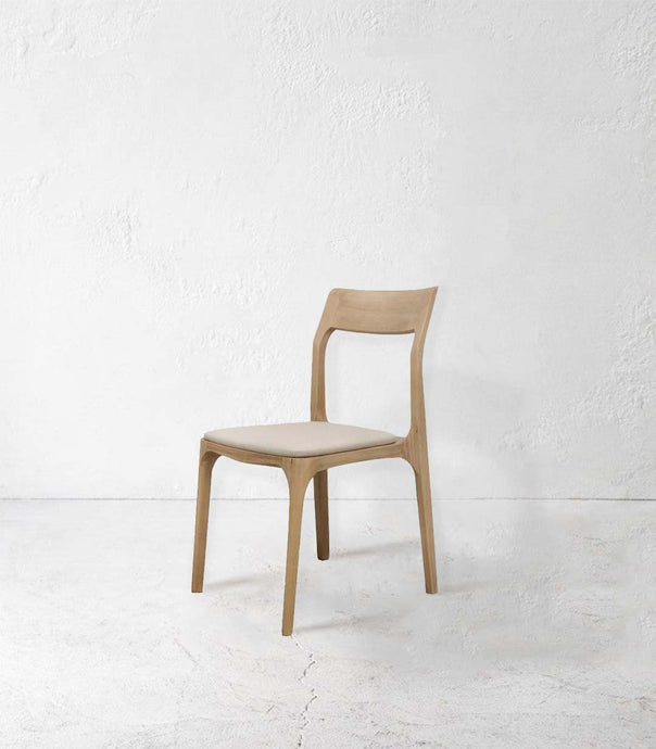 'Cooper' Stackable Dining Chair / Natural