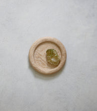 Travertine Round Tray / 20cm / Small