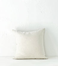 'Dune' Cushion/ NZ MADE/ Feather Inner/ 55x55cm/ Sand