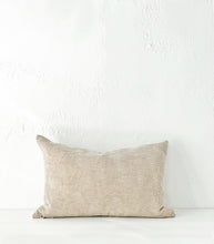 'Dune' Cushion/ NZ MADE/ NZ Feather Inner/ 60x40cm/ Sand