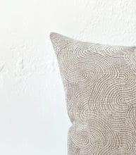 'Dune' Cushion / NZ MADE / NZ Feather Inner / 55x55cm / Pumice