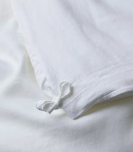 French Flax Linen / Duvet Quilt Cover / KING / White