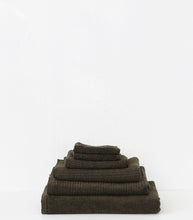 Tweed Bath Towel / Olive