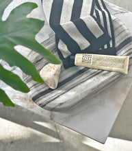 'Indra' Pill Shallow Bowl / Zebra Marble