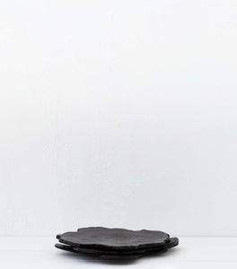 Javanese Random Shape Platter / Black / Small