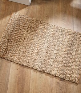 'Papeete' Entrance Mat / Wool-Jute / 60x100cm / Natural