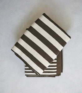 'Raye' Bath Sheet / Olive