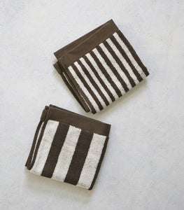 'Raye' Face Towel / Olive