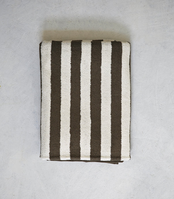 'Raye' Bath Sheet / Olive