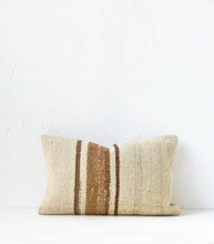 Vintage Turkish Kilim  Cushion / 100% Wool / NZ Feather Inner / 60x40cm
