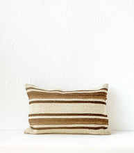 Vintage Turkish Kilim  Cushion / 100% Wool / NZ Feather Inner / 60x40cm