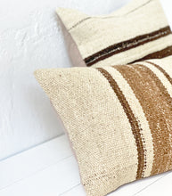 Vintage Turkish Kilim Cushion / 100% Wool / NZ Feather Inner / 50x50cm