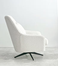 L A Swivel Chair / Fabric-Gotham-Natural