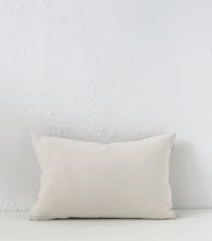 'La Condesa' Cushion w Feather Inner / NZ MADE / 60x40cm /  Natural