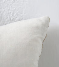 'La Condesa' Cushion w Feather Inner / NZ MADE / 60x40cm /  Natural