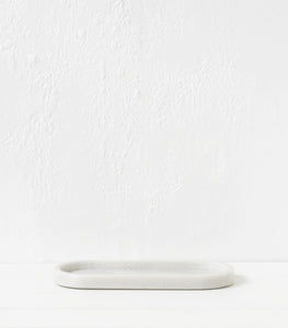 Marble Oval Tray / 35cmWx15cmD