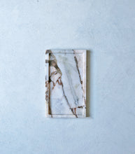‘Milky Blue’ Marble Rectangle Tray / 25 x 15cm