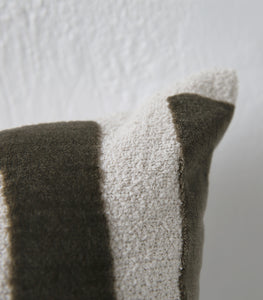 Outdoor / 'Meandios' Cushion / NZ MADE / 55x55cm / Taupe