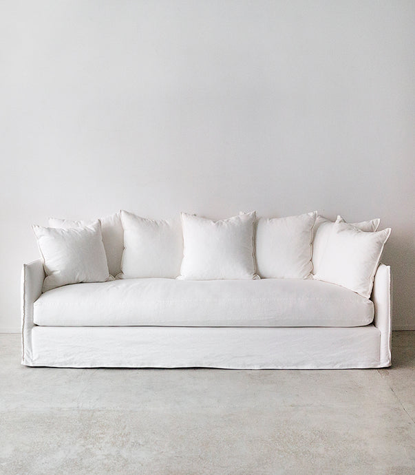 'Milos' 2.5 Seater Sofa / NZ Made / Fabric - Colourwash