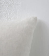 'Milos' Cushion w Feather Inner / NZ MADE / 55x55cm /  Sunbleach (Chalk Series)