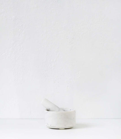 Marble Mortar & Pestle