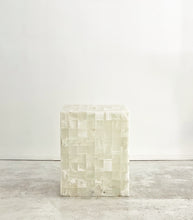 Mexican Onyx Marquetry Side Table