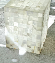 Mexican Onyx Marquetry Side Table