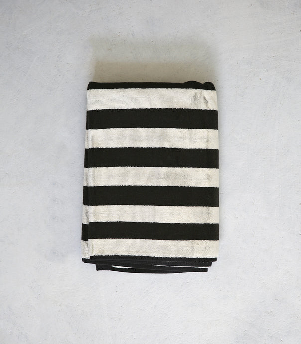 'Raye' Bath Mat / Large / Noir