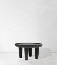 'Safari' Round Coffee Table / 69cmD x 38cmH / Black